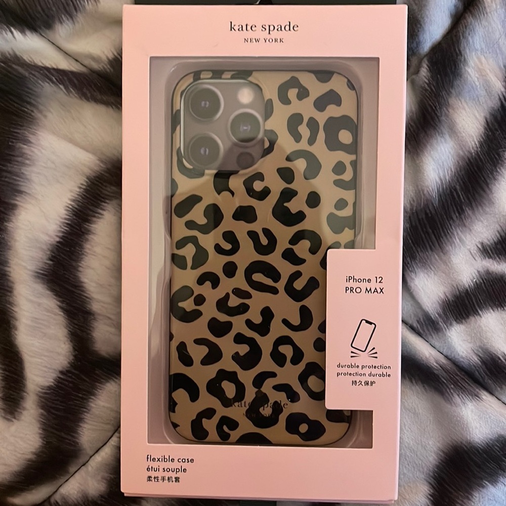 Kate spade leopard iPhone 12 Pro Max case
